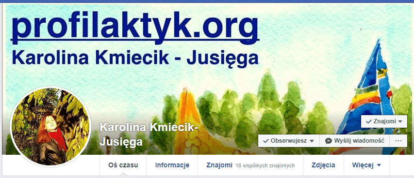 profil na fb Karolina Kmiecik-Jusięga 